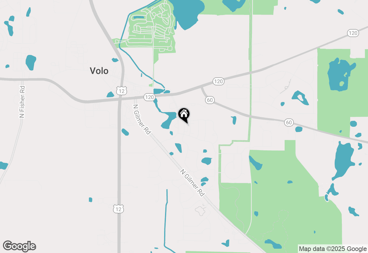 Map of 616 Richard Brown Boulevard, Volo, IL 60073