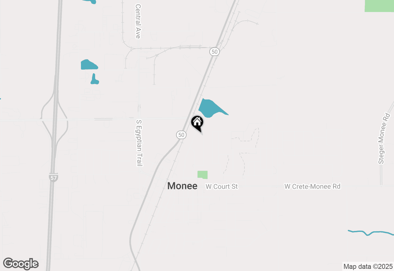 Map of 25601 S Linden Avenue, Monee, IL 60449