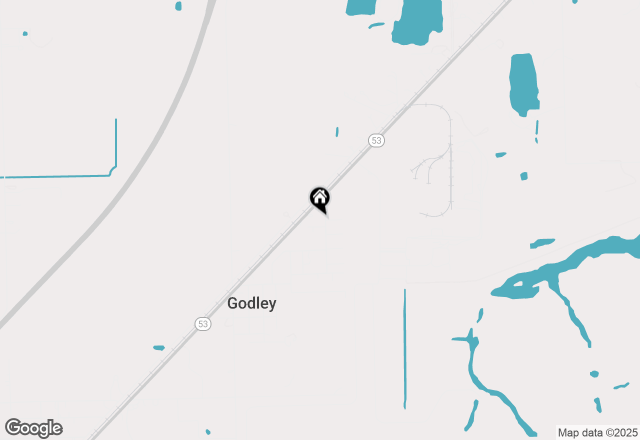 Map of 449 Vernon Drive N, Godley, IL 60407