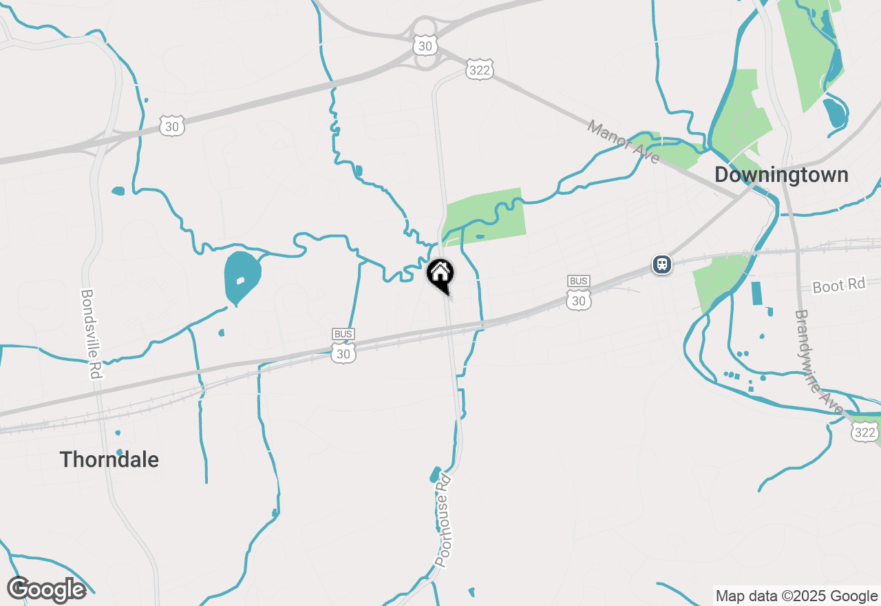 Map of 18 Lloyd Avenue, Downingtown, PA 19335