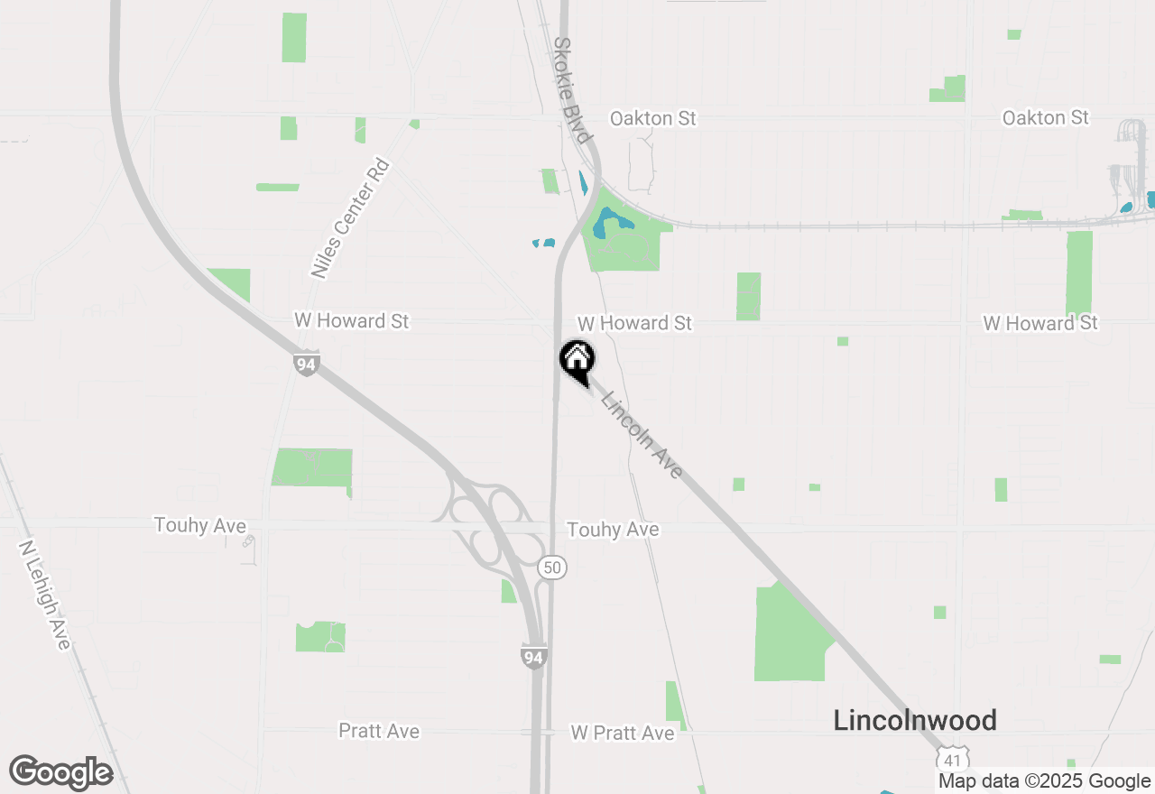 Map of 7430 Lincoln Avenue #B, Skokie, IL 60076