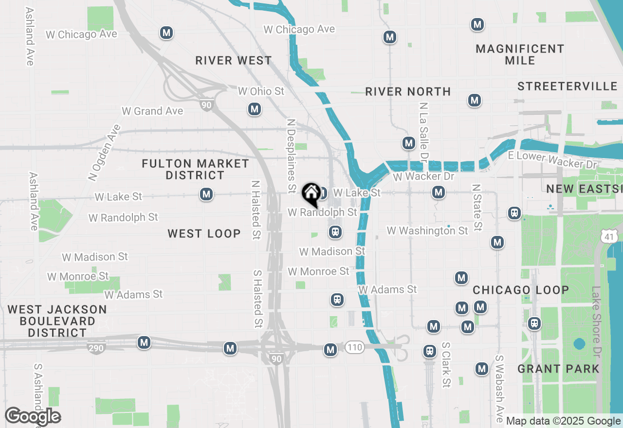 Map of 565 W Randolph Street, Chicago, IL 60661