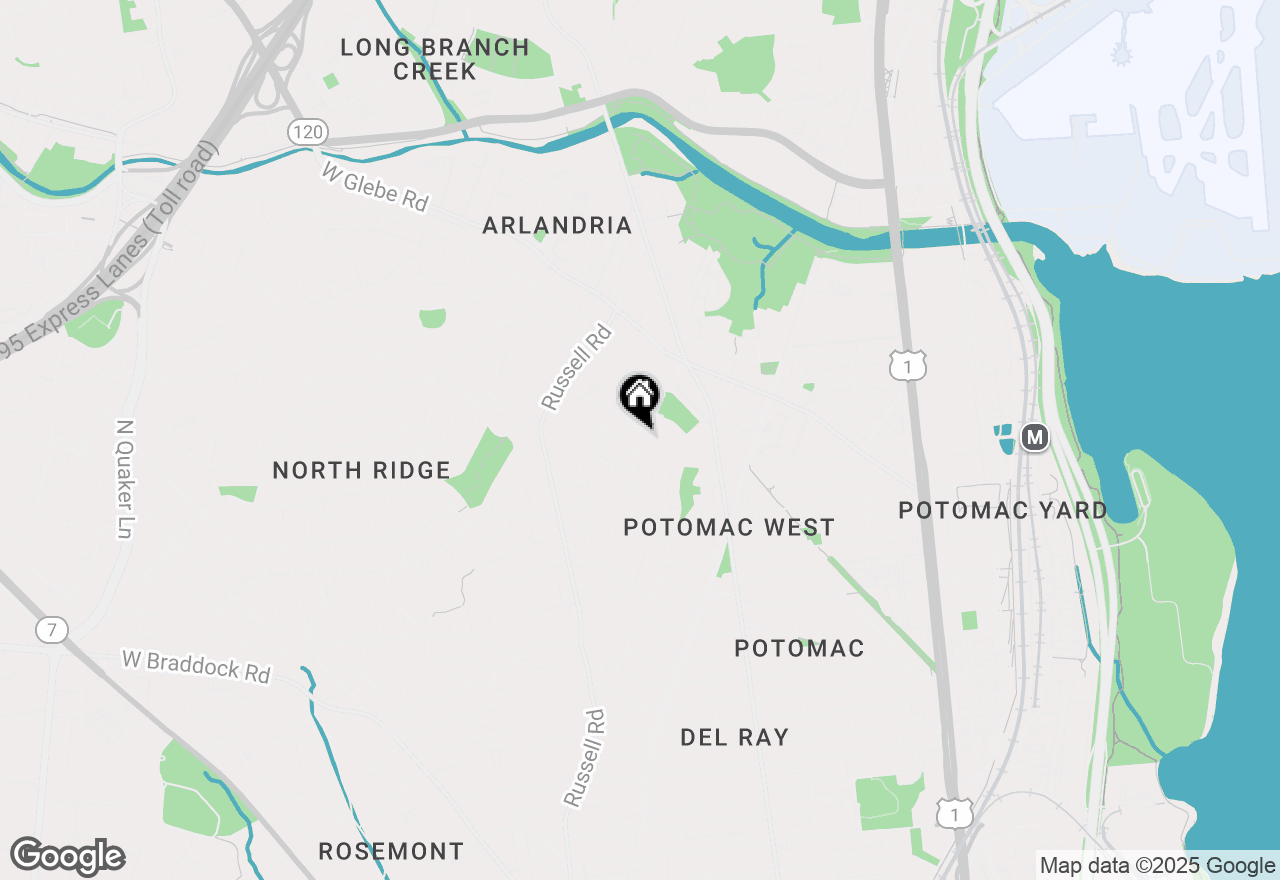 Map of 3110 Landover Street, Alexandria, VA 22305