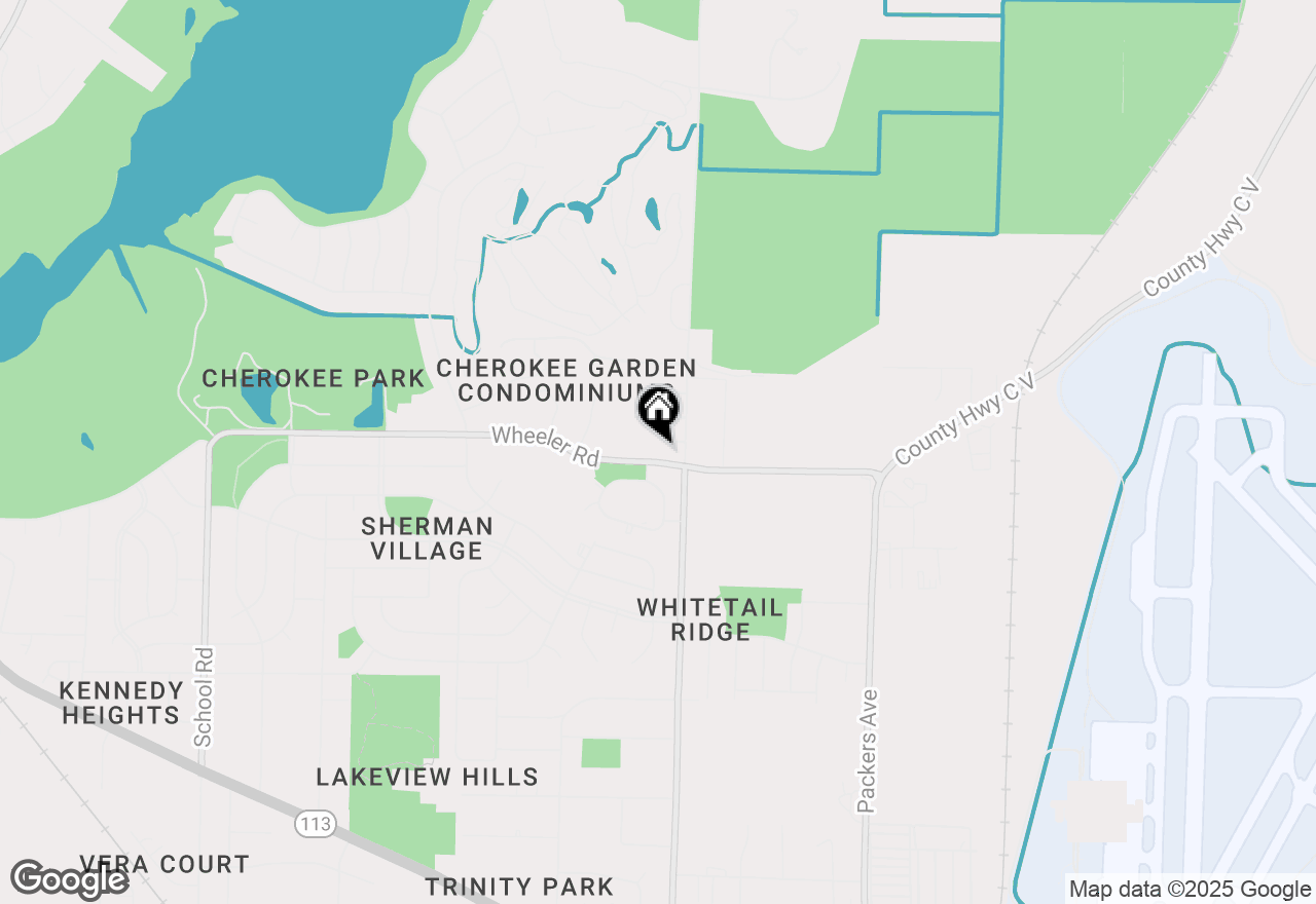 Map of 1630 Wheeler Road #201, Madison, WI 53704
