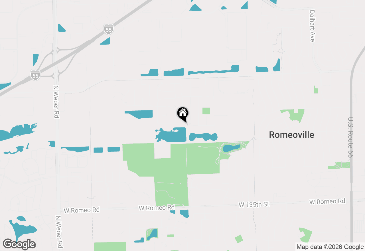 Map of 915 Brassfield Avenue, Romeoville, IL 60446