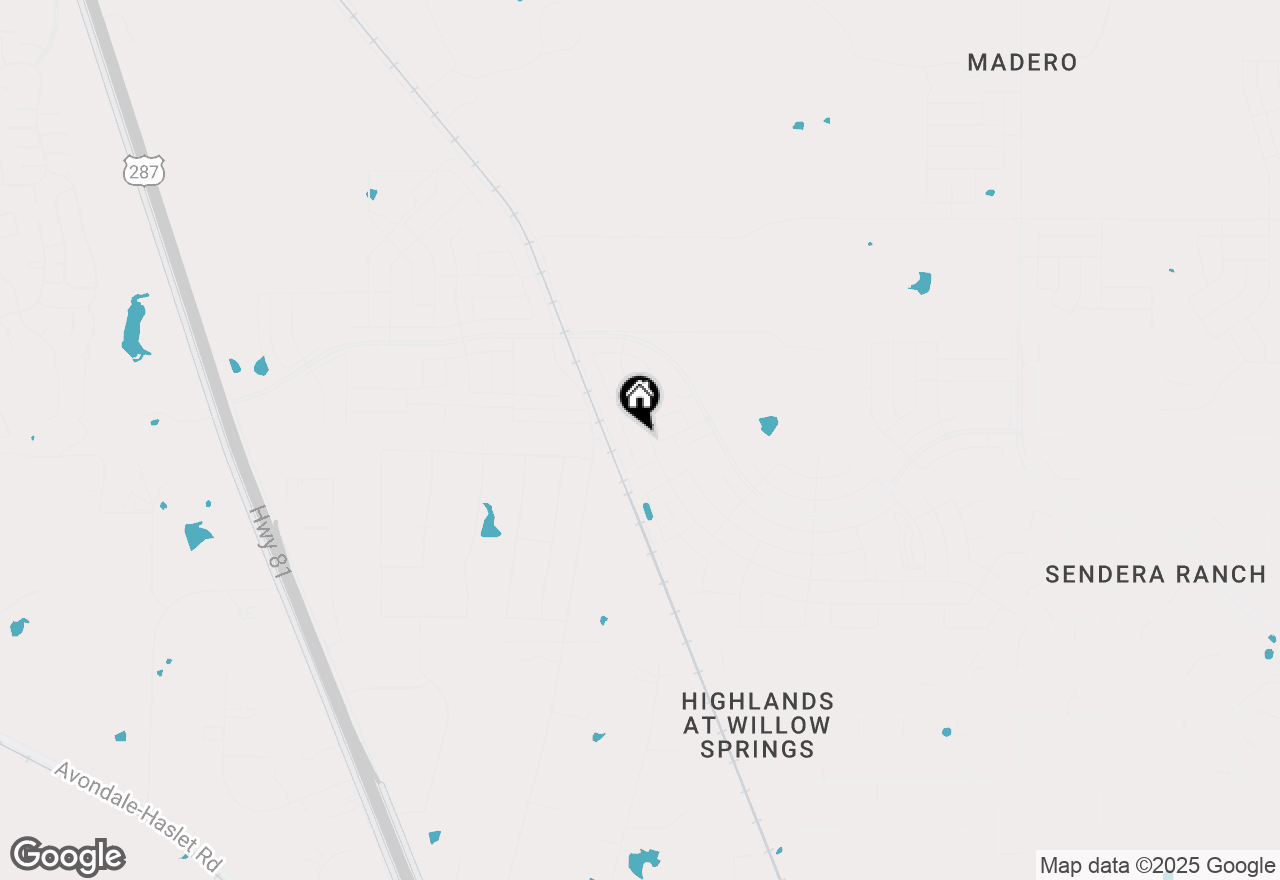 Map of 2441 Bellatrix Drive, Haslet, TX 76052