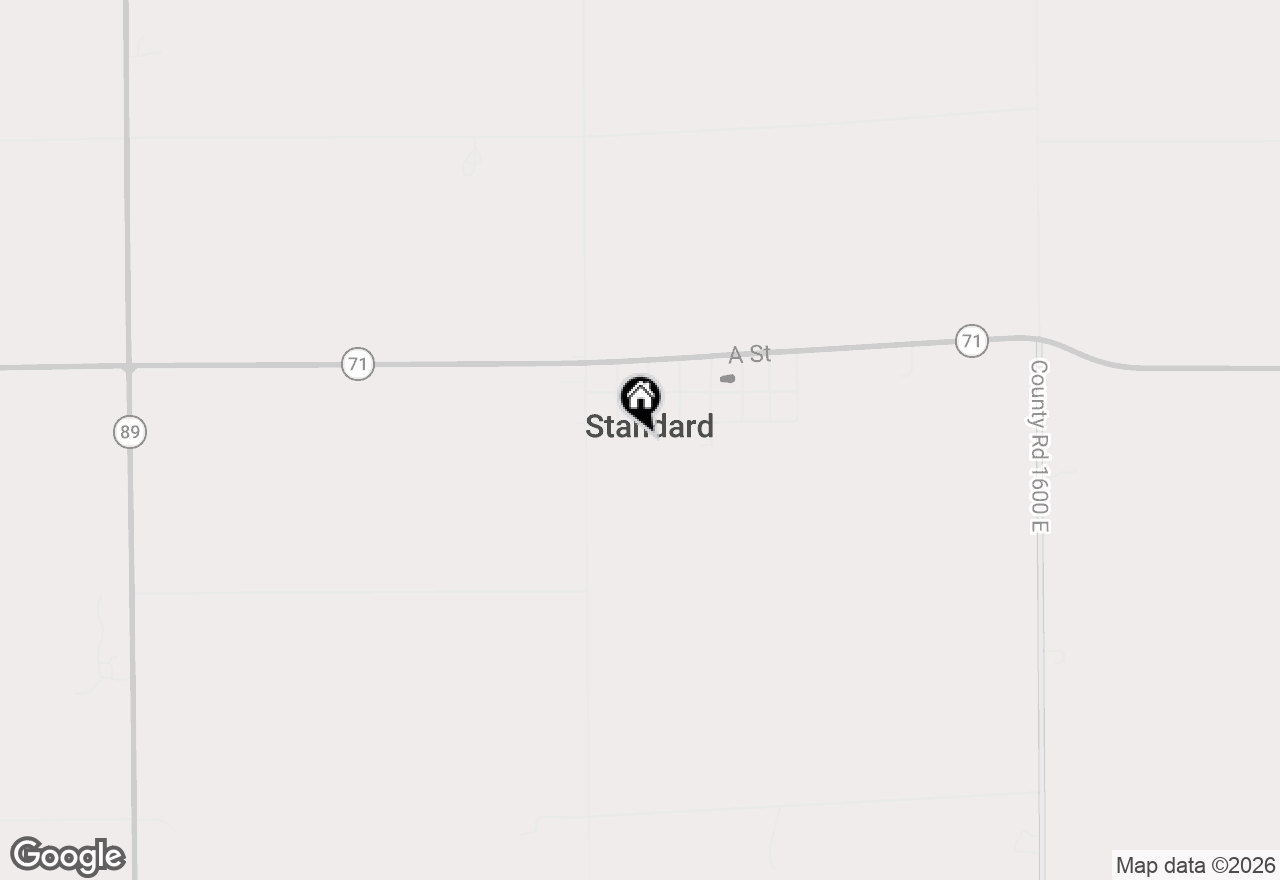 Map of 313 3rd Street, Standard, IL 61363