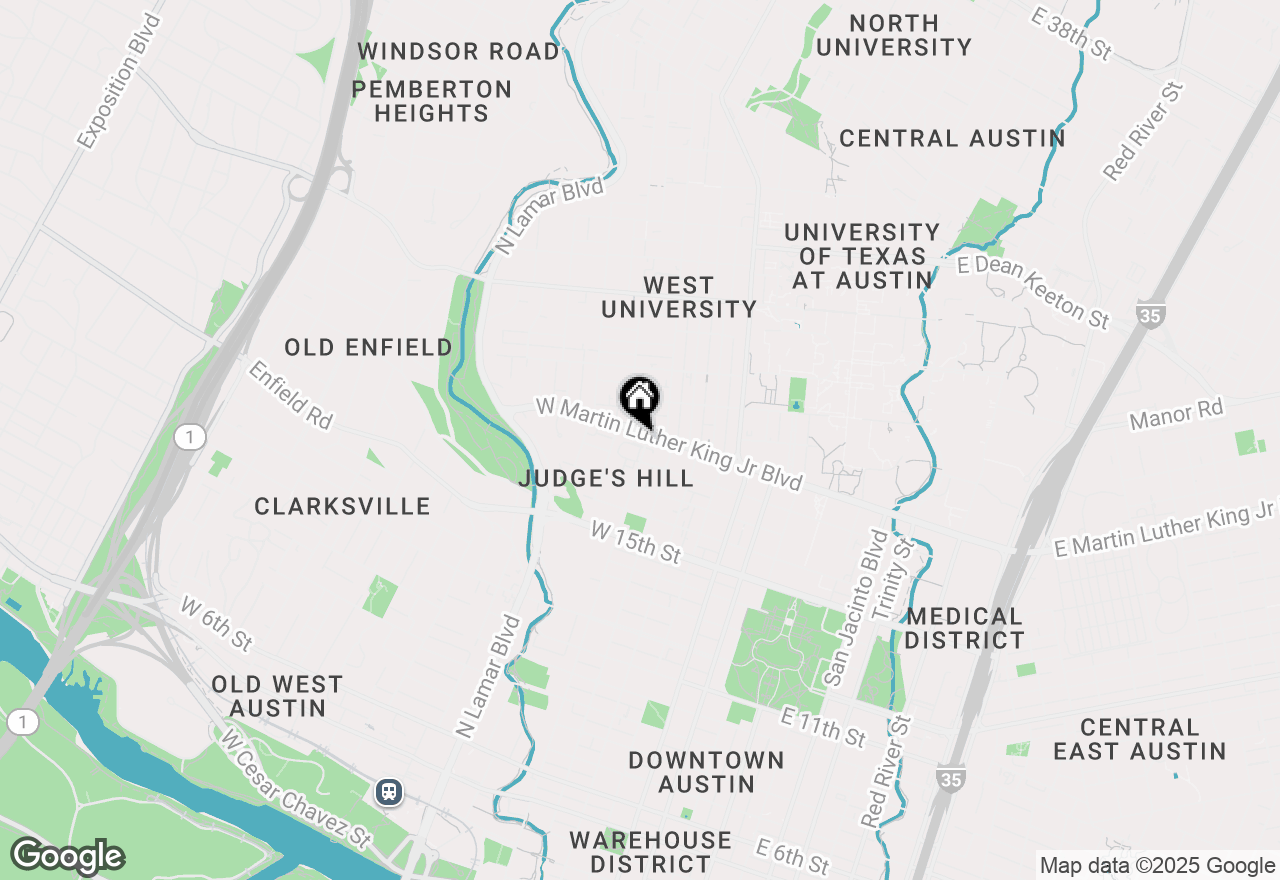 Map of 1812 West Ave #306, Austin, TX 78701
