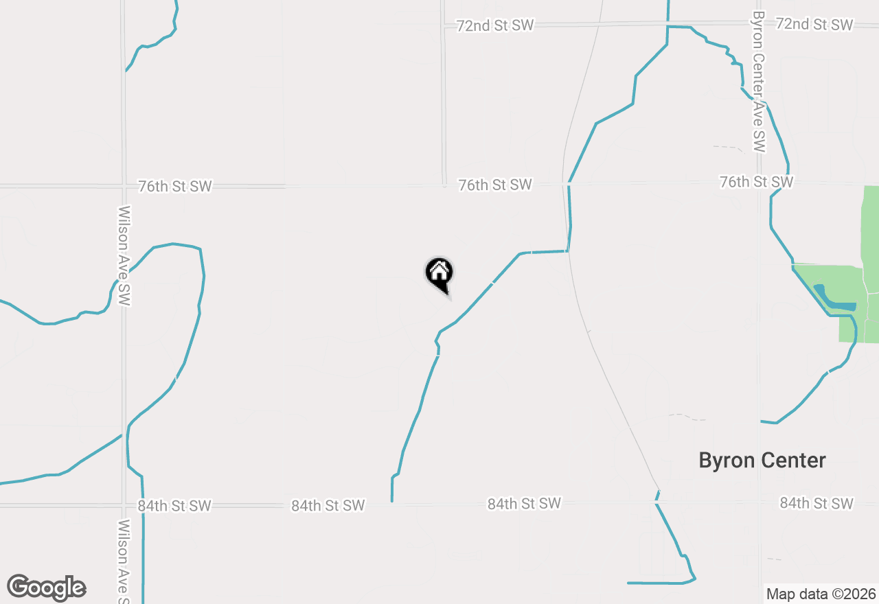 Map of 7889 Byron Depot Drive Sw, Byron Center, MI 49315