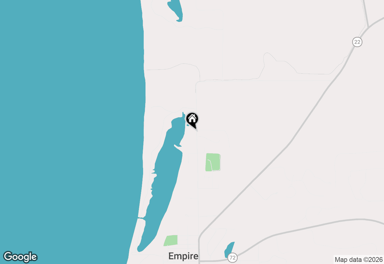 Map of  S Lacore Road, Empire, MI 49630