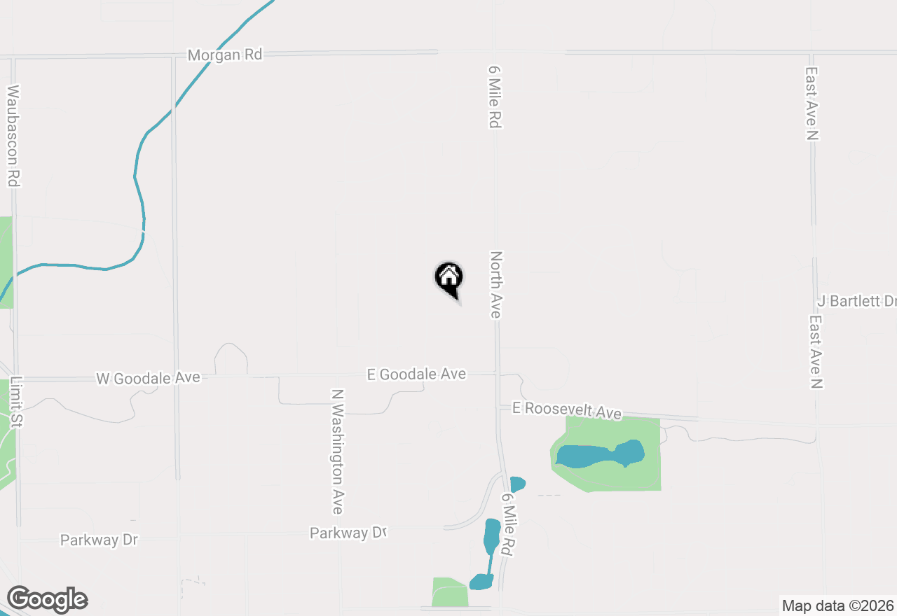 Map of 62 Stuart Boulevard, Battle Creek, MI 49037