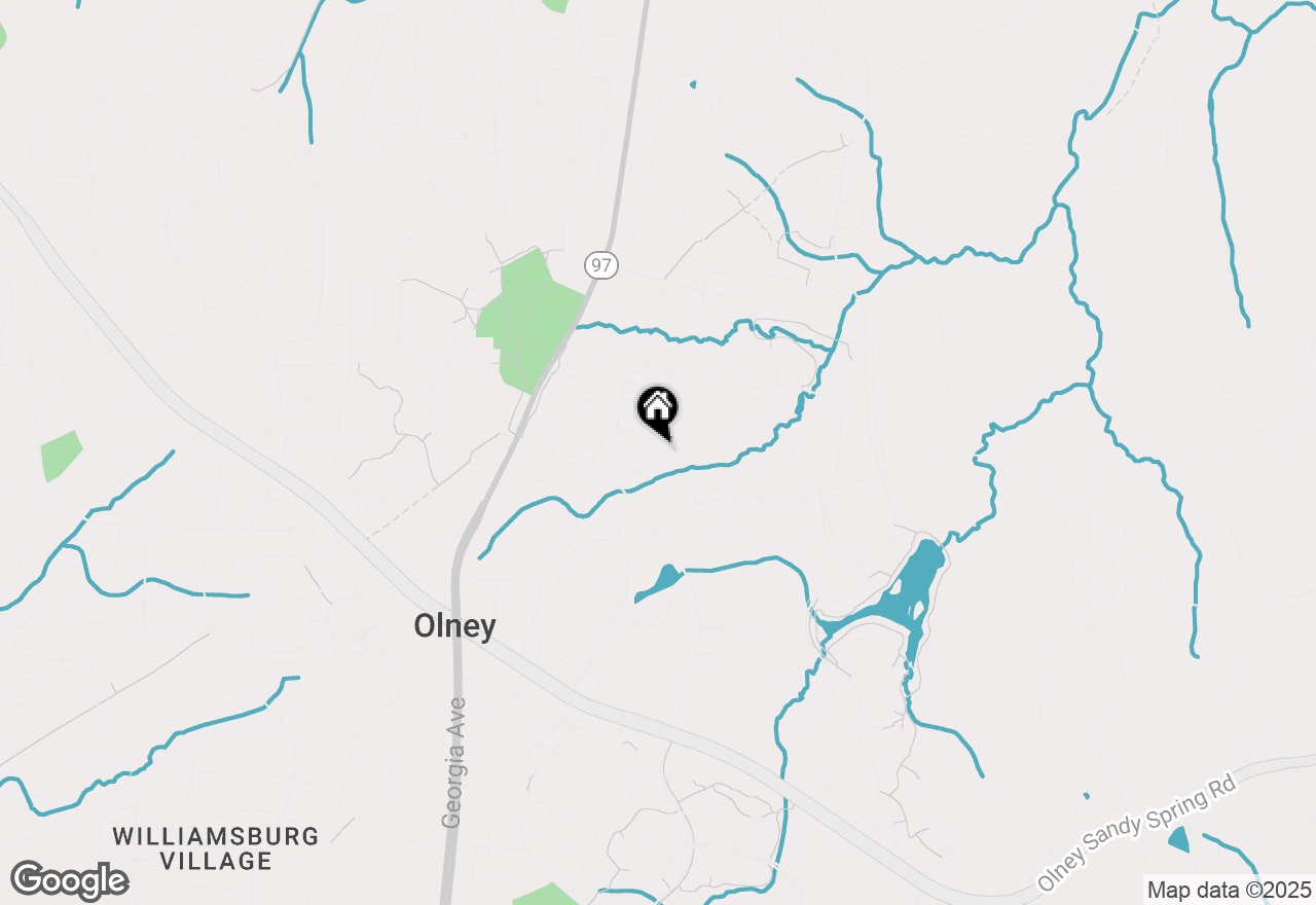 Map of 18633 Clovercrest Circle, Olney, MD 20832