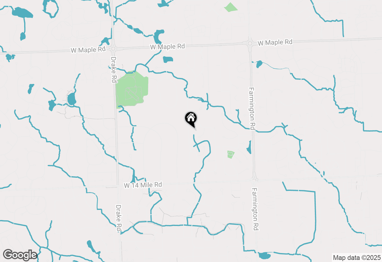 Map of 7039 Timberview Trail, West Bloomfield, MI 48322
