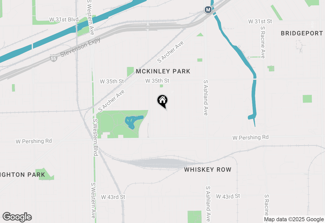 Map of 3702 S Wolcott Avenue, Chicago, IL 60609