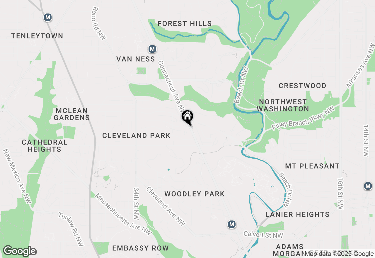 Map of 3446 Connecticut Avenue Nw #401, Washington, DC 20008