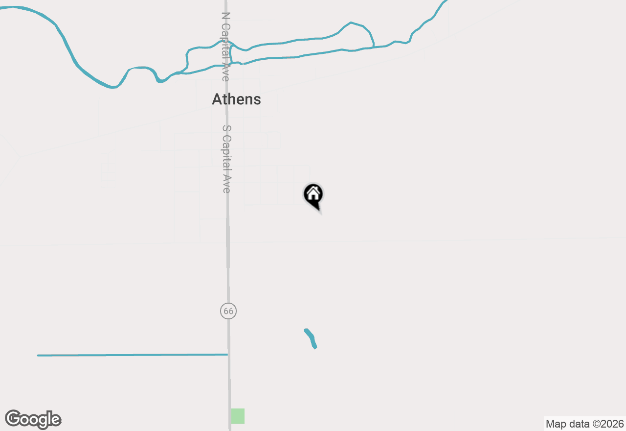Map of 665 S E Avenue, Athens, MI 49011