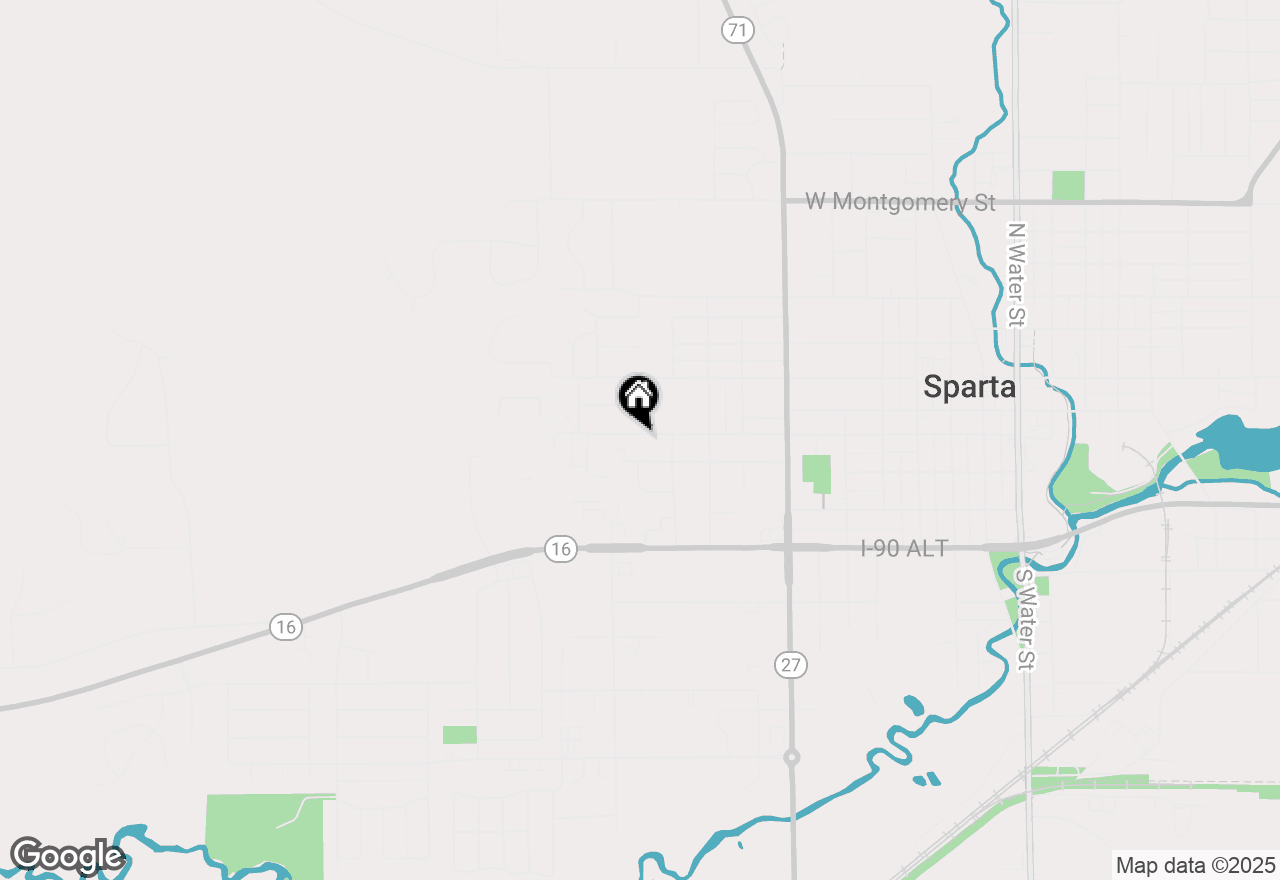 Map of 1123 Jefferson Ave, Sparta, WI 54656