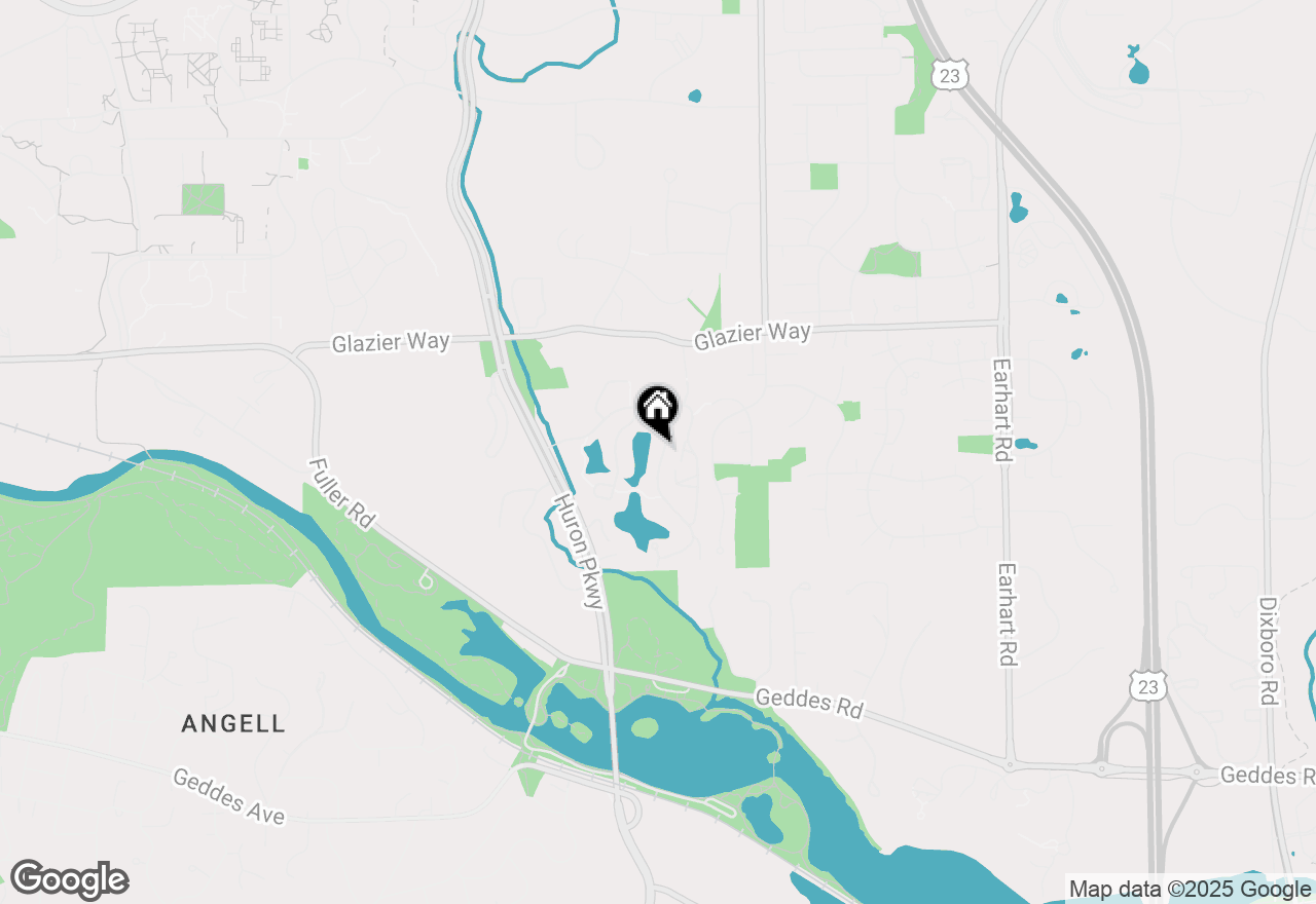 Map of 731 Watersedge Drive, Ann Arbor, MI 48105