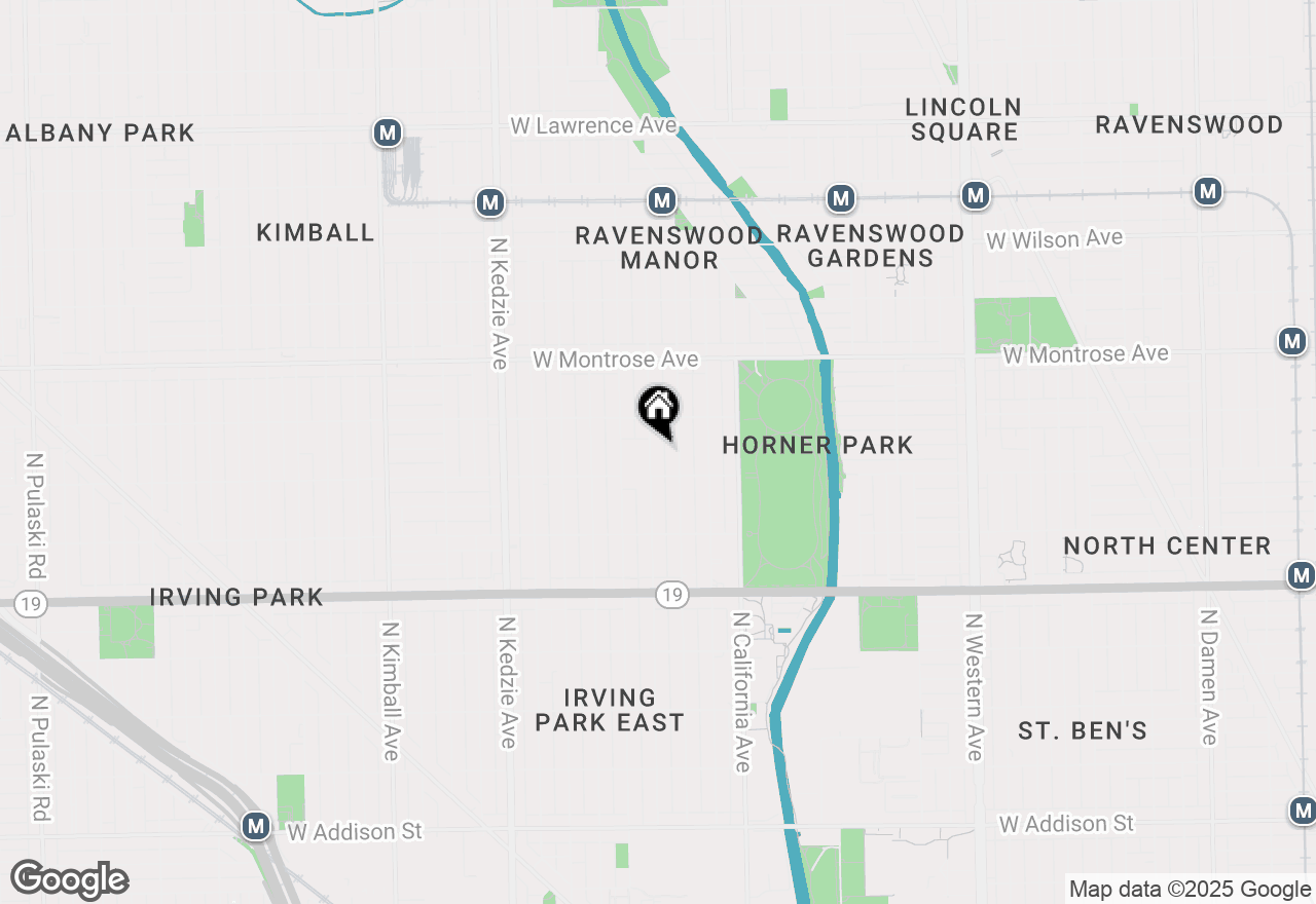 Map of 4223 N Richmond Street #3R, Chicago, IL 60618