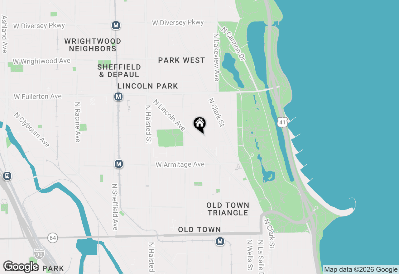 Map of 2130 N Cleveland Avenue, Chicago, IL 60614