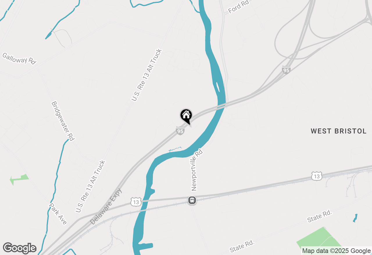 Map of L:15 Dunston Road, Bensalem, PA 19020