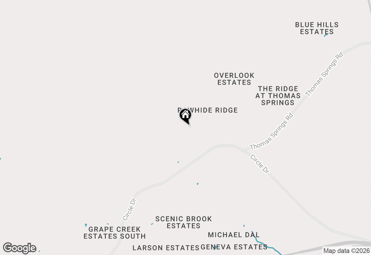 Map of 8112 Kuhn Dr, Austin, TX 78736