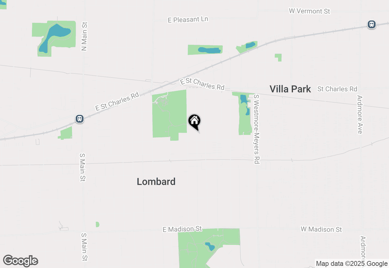 Map of 126 S Lewis Avenue, Lombard, IL 60148