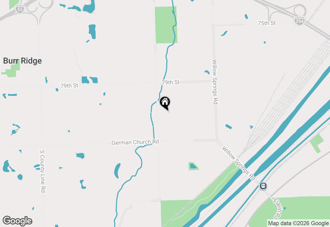 Map of 11040 Hess Lane, La Grange, IL 60525