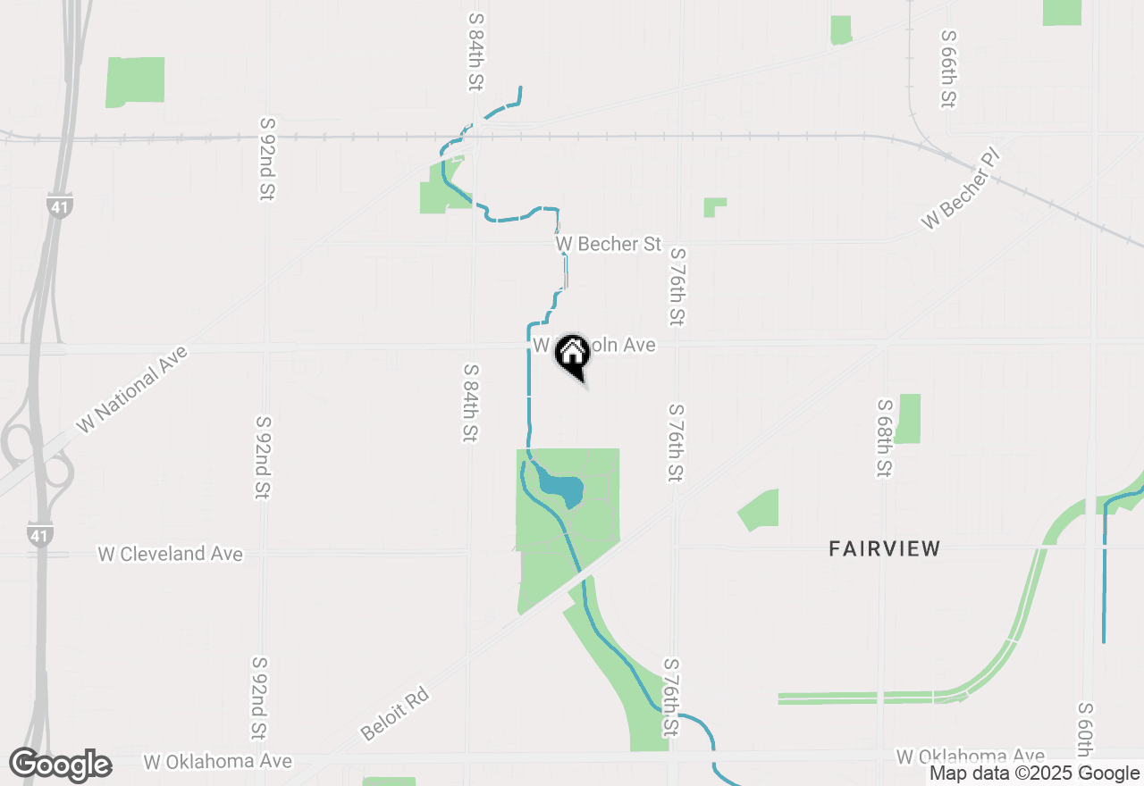 Map of 7920 W Hayes Ave, Milwaukee, WI 53219