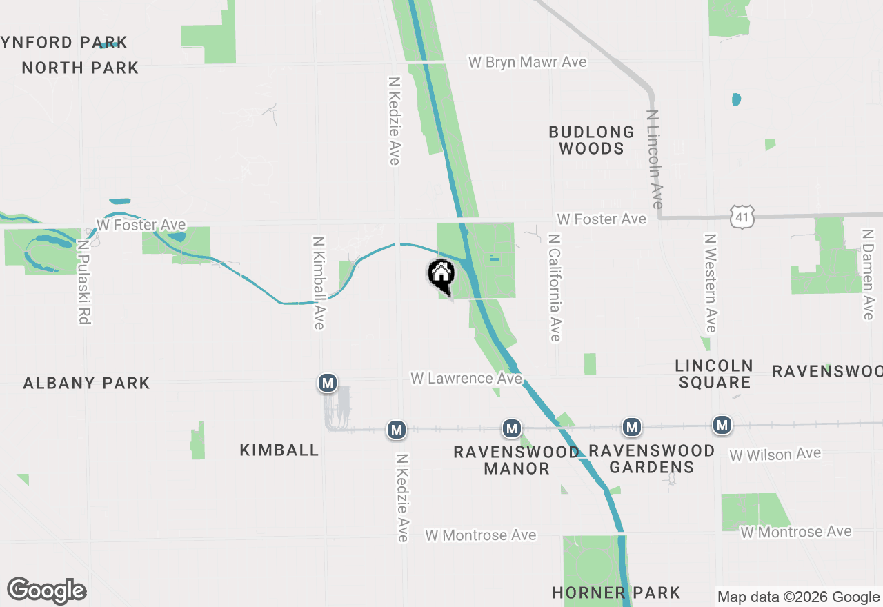 Map of 4957 N Albany Avenue #1, Chicago, IL 60625