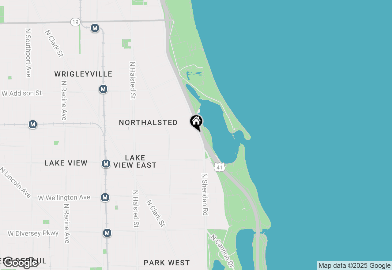 Map of 3314 N Lake Shore Drive #3C, Chicago, IL 60657