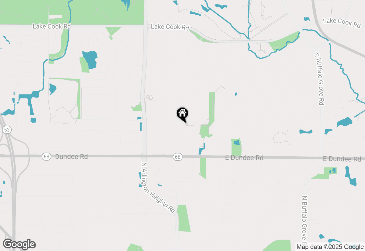 Map of 766 White Pine Road #6B1, Buffalo Grove, IL 60089