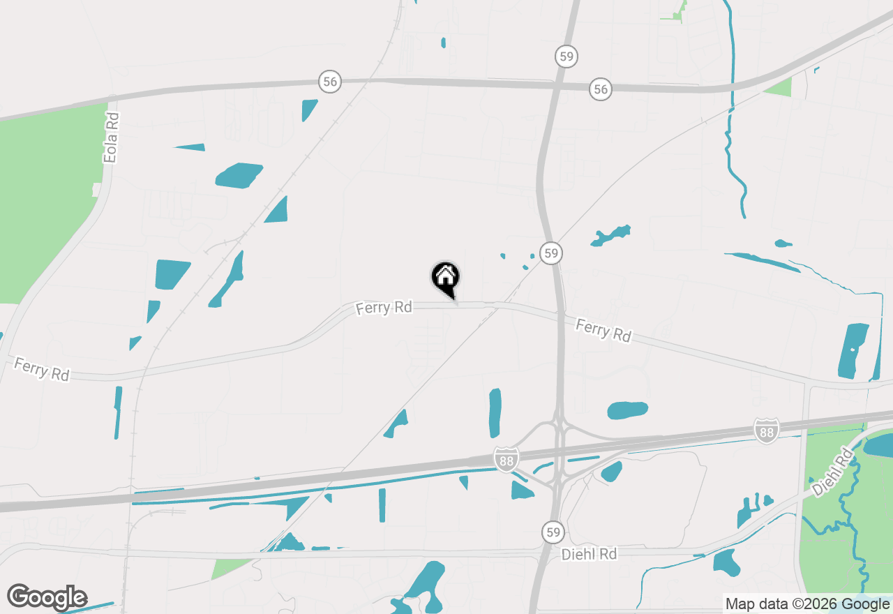 Map of 2236 Ferry Road #112, Naperville, IL 60563