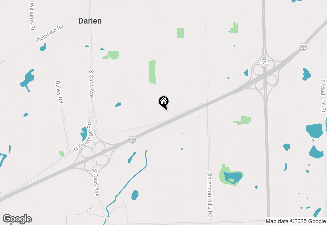 Map of 8330 Portsmouth Drive #C, Darien, IL 60561