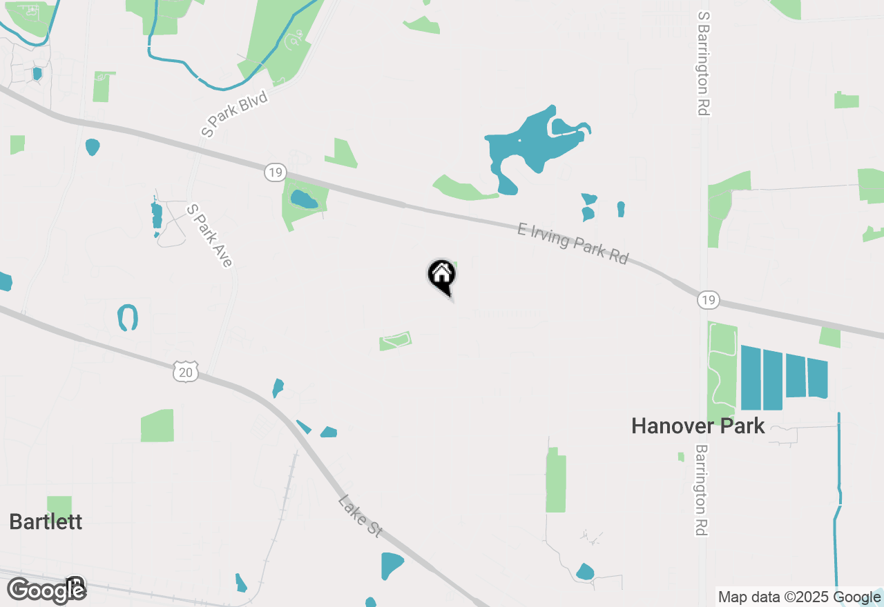 Map of 821 Robinson Avenue, Streamwood, IL 60107