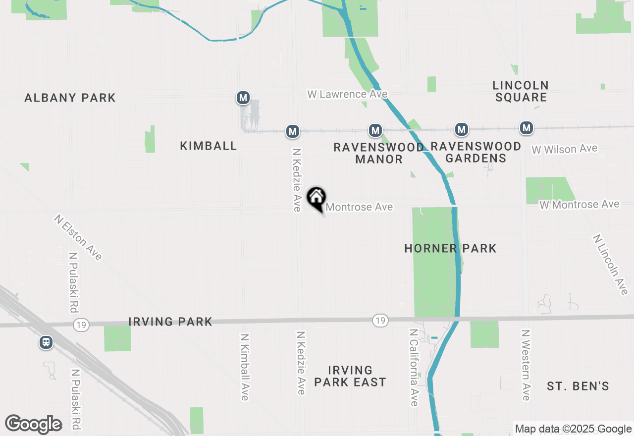 Map of 4337 N Troy Street #3W, Chicago, IL 60618