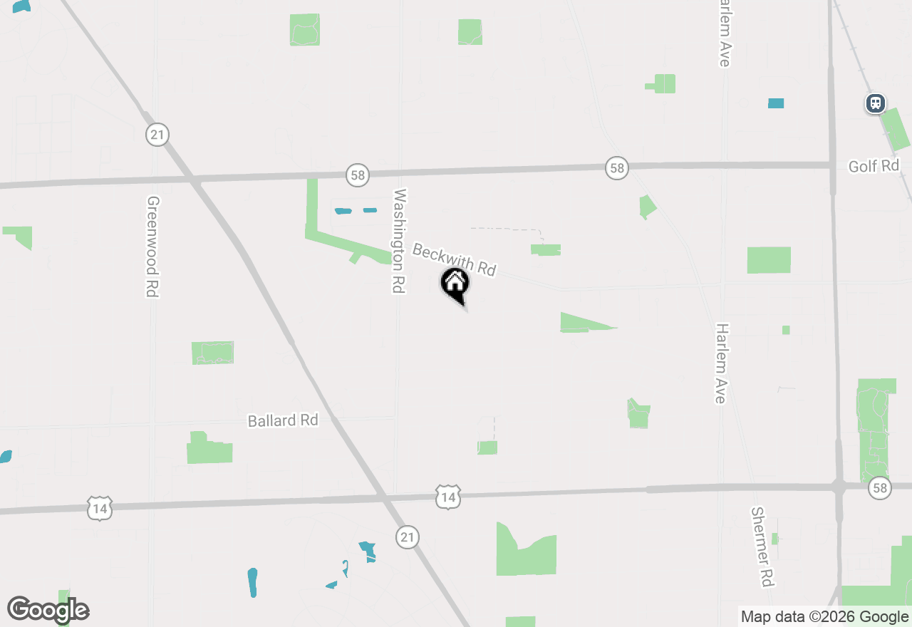 Map of 7847 Maple Street, Morton Grove, IL 60053