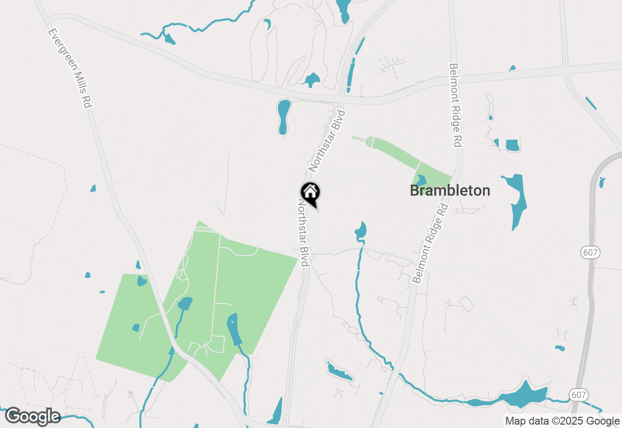 Map of 23060 Brooksbank Square, Brambleton, VA 20148