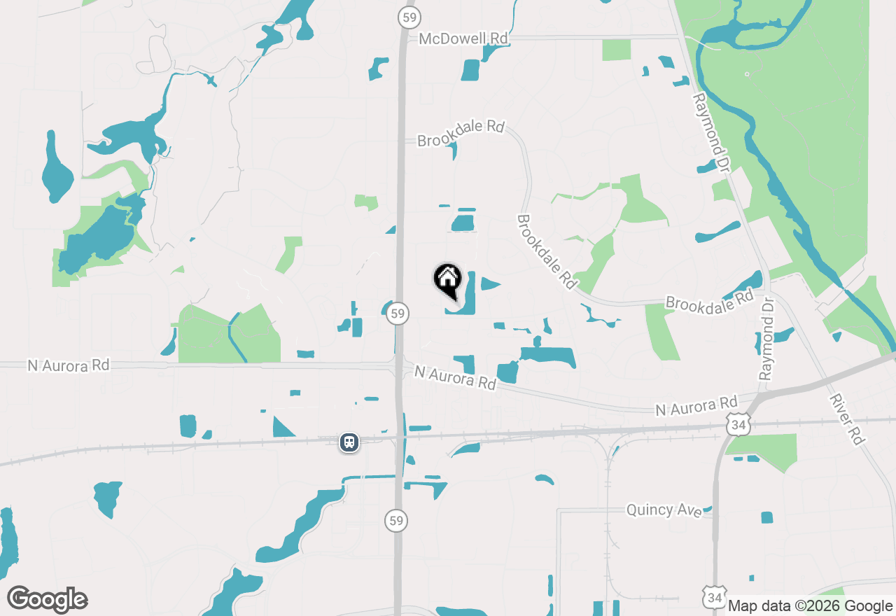 Map of 811 Donelson Court, Naperville, IL 60563