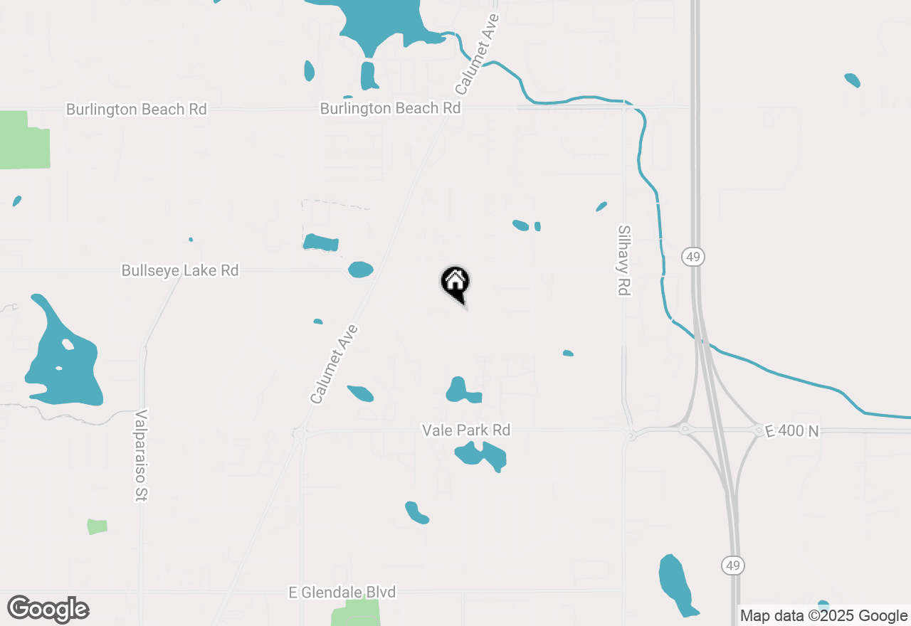 Map of 1905 Cheyenne Circle, Valparaiso, IN 46383