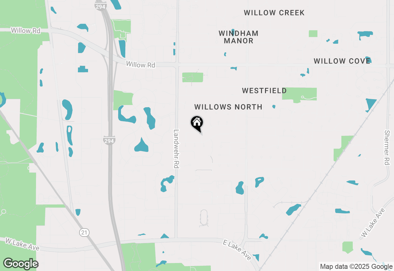 Map of 4043 Russet Way, Northbrook, IL 60062