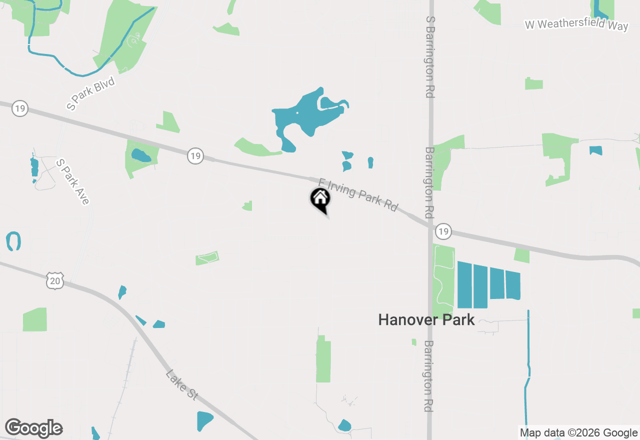 Map of 7341 East Avenue, Hanover Park, IL 60133
