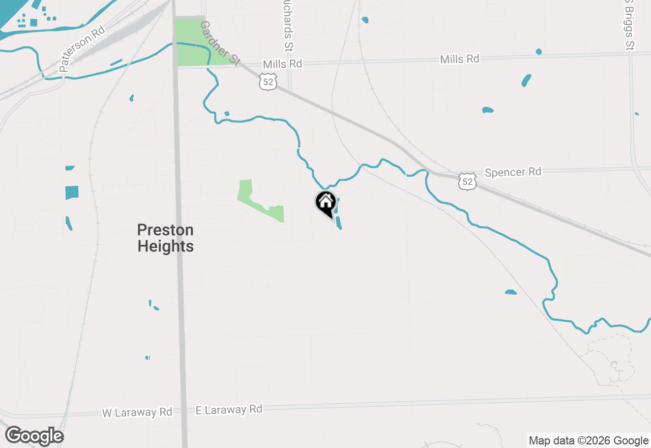 Map of 1709 Valley Parkway, Joliet, IL 60433