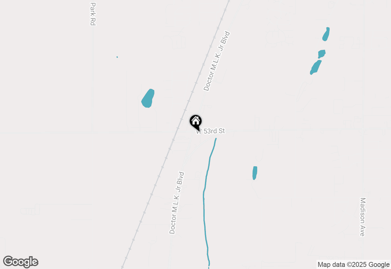 Map of 5330 Dr Martin Luther King Jr Boulevard, Anderson, IN 46013