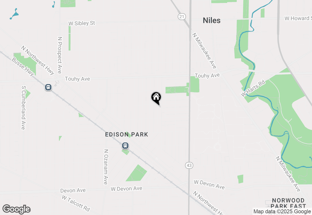 Map of 6944 N Osceola Avenue, Chicago, IL 60631