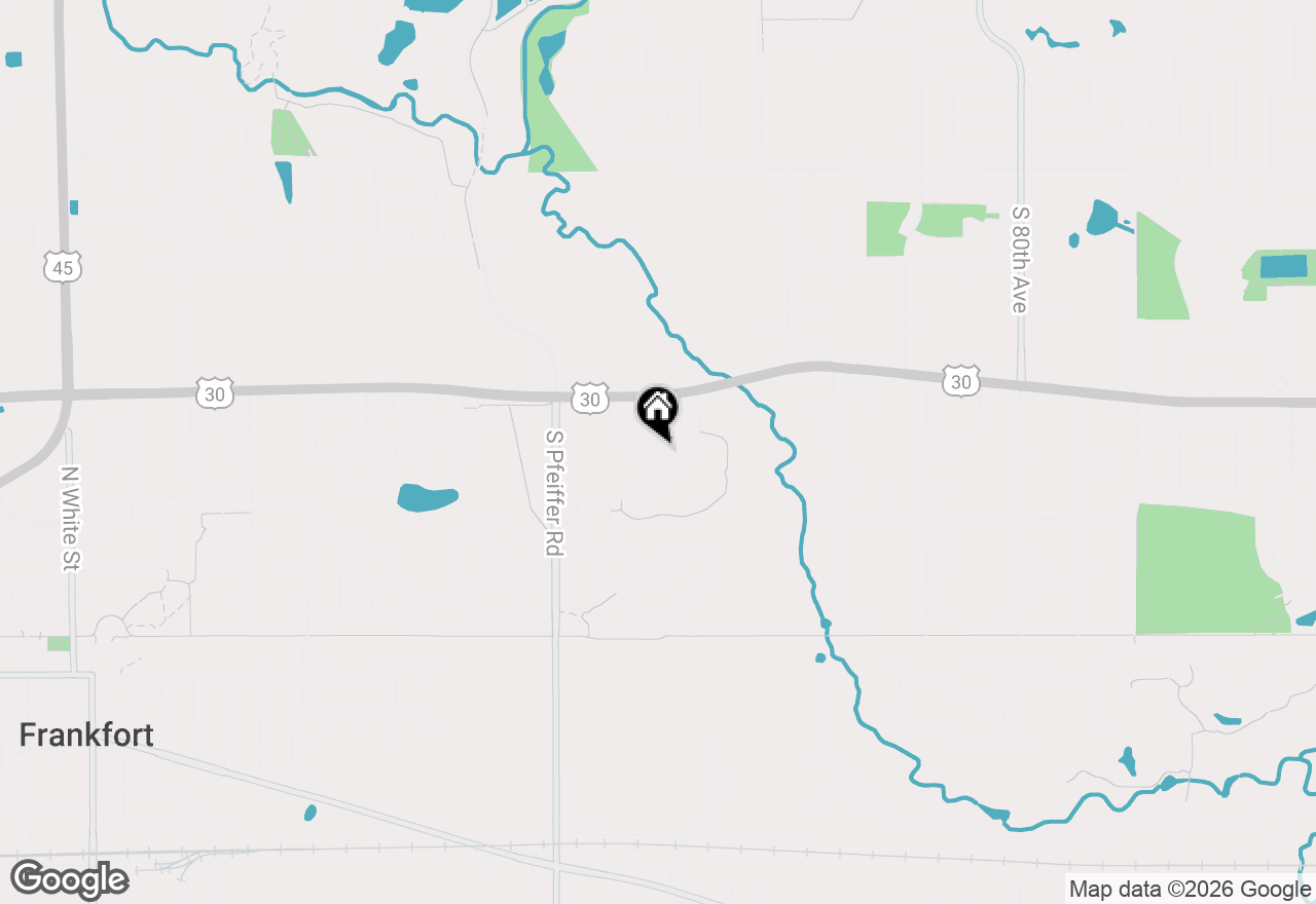 Map of 8654 Saddlebred Court #8654, Frankfort, IL 60423