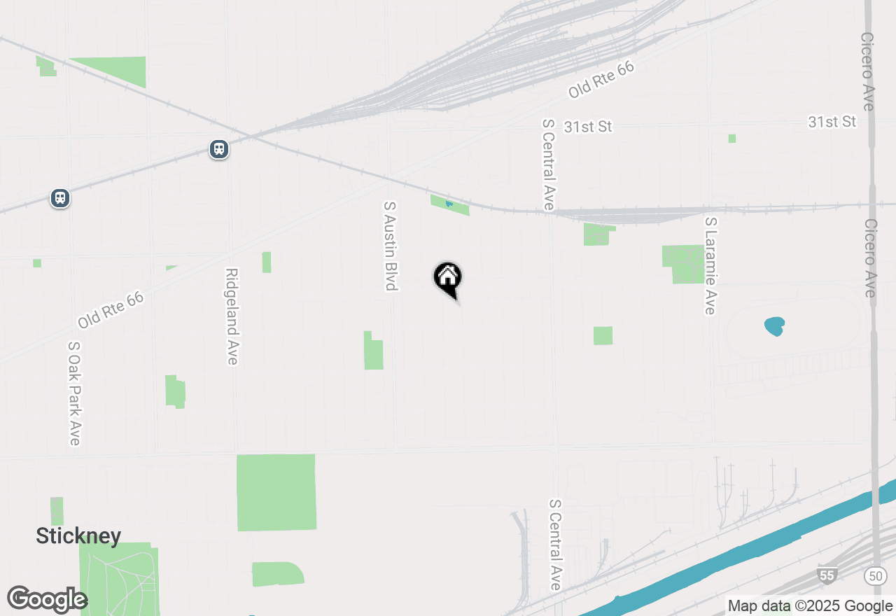 Map of 3520 S 58th Court, Cicero, IL 60804