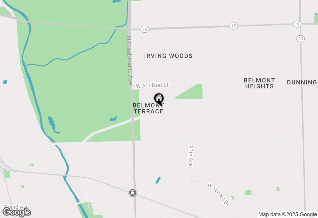 Map of 8201 W Forest Preserve Avenue, Chicago, IL 60634