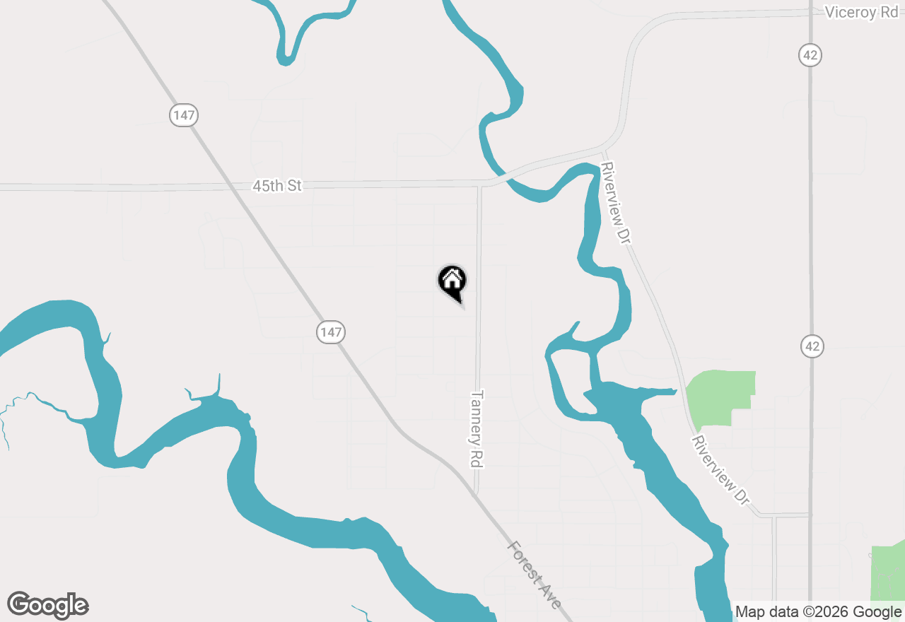 Map of 2330 38th St, Two Rivers, WI 54241