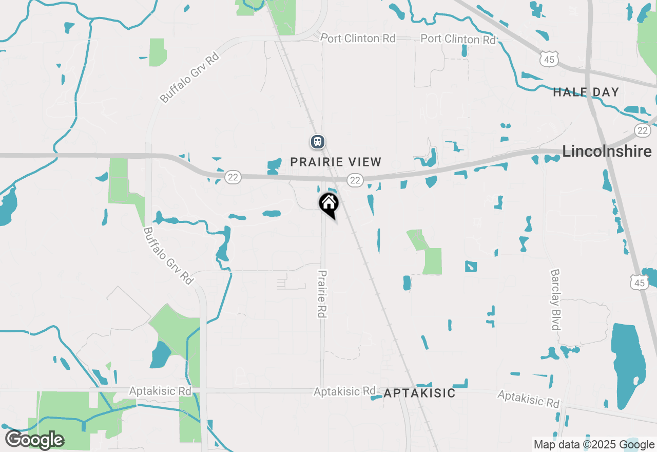 Map of 4 Daybreak Terrace, Buffalo Grove, IL 60089